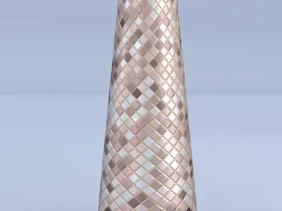 Mosaic Vase 3D model