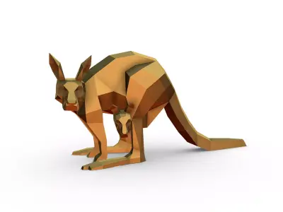 Wallaby 2 3D print model