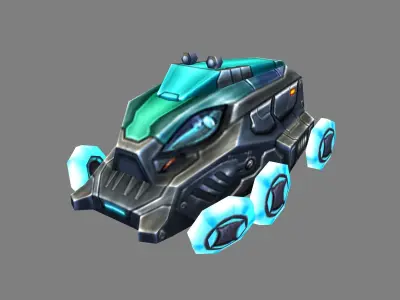 Running business - front 3D model