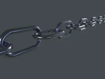 Chain 3D Model Low-poly 3D model