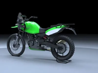 BIKE Himalayan 3D model