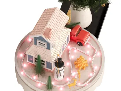 Christmas Decor Set 14 3D model