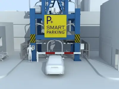 Smart Park Vertical 3D model