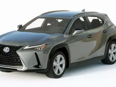 Lexus UX 300E 2021 3D model