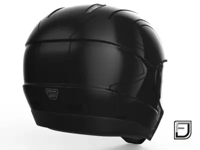 Full Modular Helmet H11 3D model