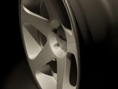 Wheel disk rim  3D model