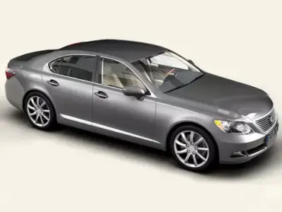Lexus LS 460 3D model