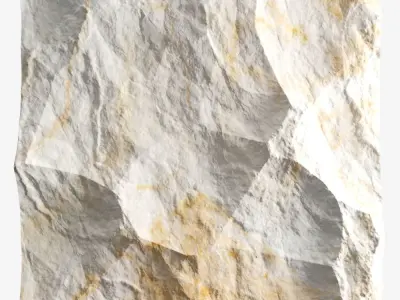 95-RockPanel sandstone wall art 3D model