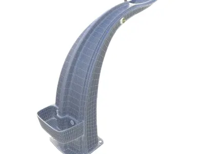 Banyan drinking fountain Free 3D model