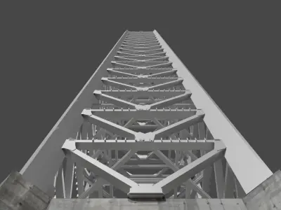 Space X Starbase Integration Tower 3D model