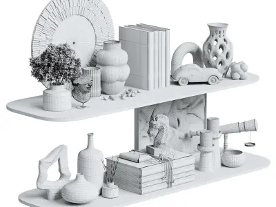 Decorative set 71 3D model
