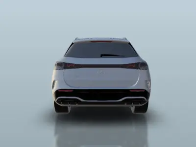 Mercedes Benz EQA 250 2022 3D print model