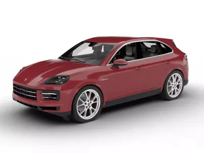 Porsche Cayenne S E-Hybrid 2025 3d model 3D model