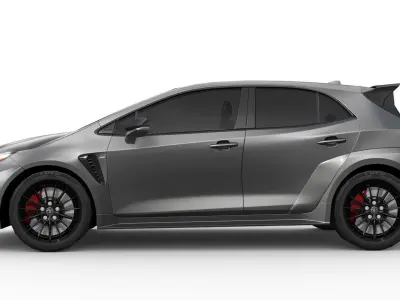 Toyota GR Corolla 2023 Low-poly 3D model