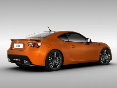 Toyota GT86 2013 3D model
