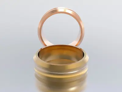 men ring 3D print model