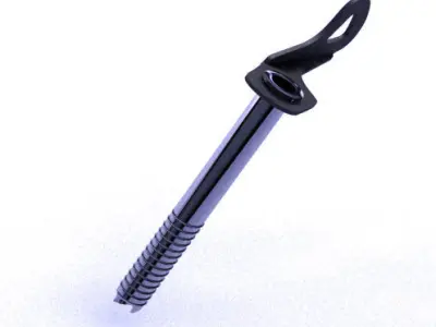Ice Screw 3D model