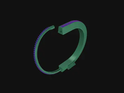 BRACELET TIFFANY LOCK 3D print model