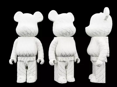 Toy bear 3D print model