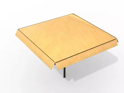 Shade Free low-poly 3D model