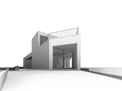 House in Arifana 3D model