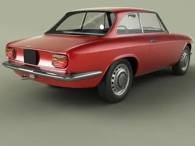 Alfa Romeo Giulia Sprint GT 3D model