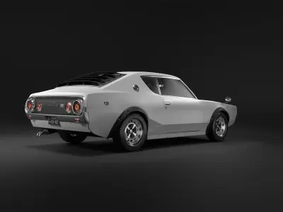 Datsun 240 GT 3D model