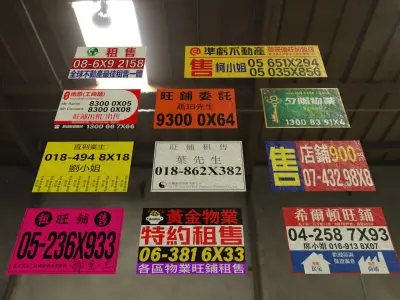 For Rent Banner CN 02 Texture