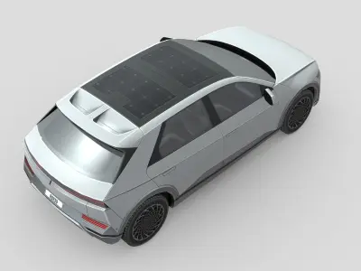 Hyundai IONIQ 5 2022 Low-poly 3D model