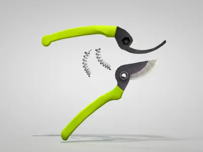 Garden Pliers 3D model