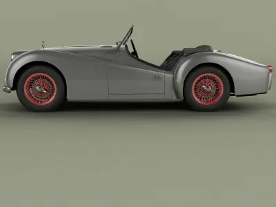 Triumph TR3 A 3D model
