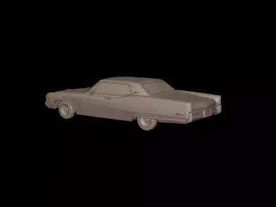 Buick Electra 225 1968  two doors 3D print model