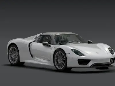 Porsche 918 - Spyder 3D model