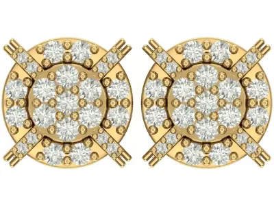 Earring 3D print model 33