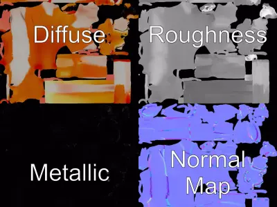 Playful Kangaroo Cartoon model pack Low-poly 3D model