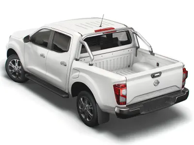 Nissan Navara Tekna DoubleCab 2021 3D model