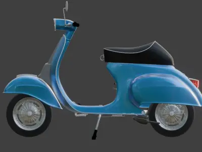 Vespa 50  3D model