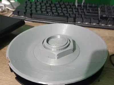 Honda Wheel Center Cap 3D print model