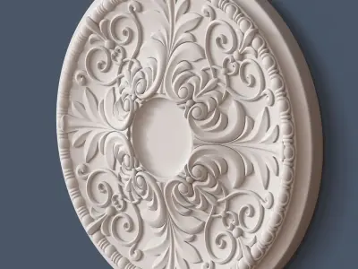 Ceiling Medallion 3D model buy