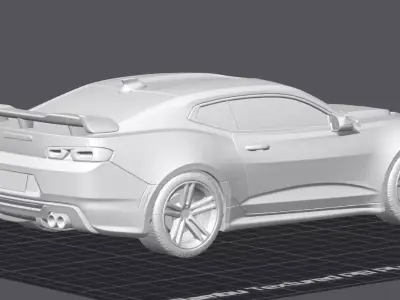 Chevrolet Camaro ZL1 3D Car Model 3D print model
