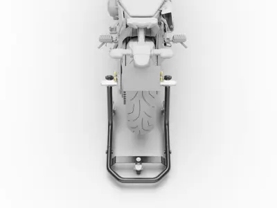 Motorcycle rear stand 3D model
