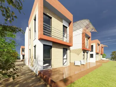 Blender cycles free archviz scene Free 3D model
