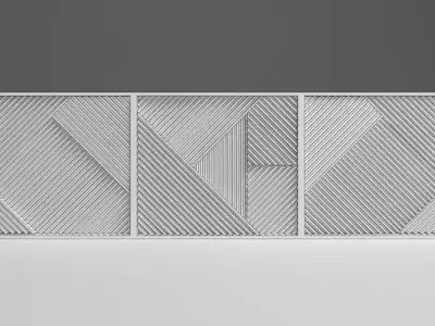 Buffet Table 3D model