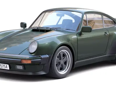 Porsche 911 930 Turbo 1974 3D model