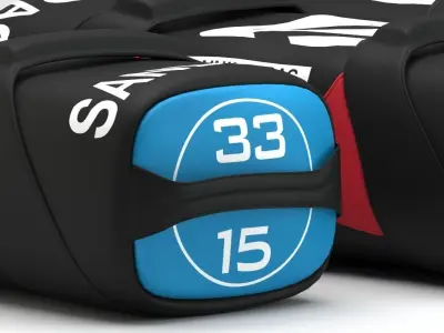 Gym Equipment Sandbag 3D model