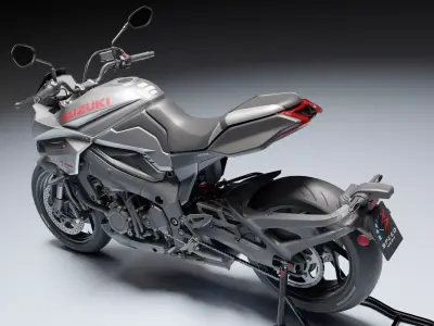 Suzuki Katana 2019 Low-poly 3D model