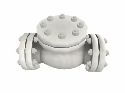 NRV Valve Low-poly 3D model