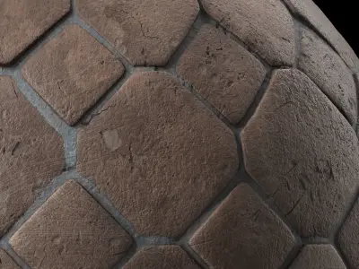 Pavement Materials 60- Sbsar Pbr 4k Seamless Texture