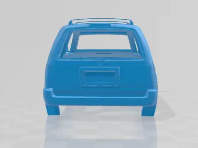 Toyota 4Runner 1999 - Body Car STL Model 3D print model