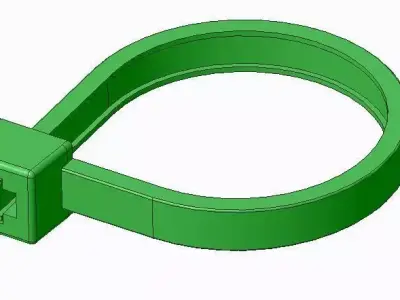 111-02319 Hellermann Cable Ties Polyamide  standard T181 3D print model